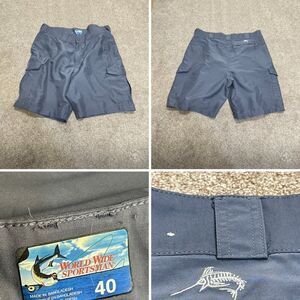 World wide sportsman fishing cargo short mens sz 40 outdoor